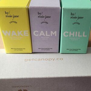 Canopy pure essential oils by Rosie Jane 3ct.